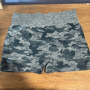 Gray Camo Women's Shorts